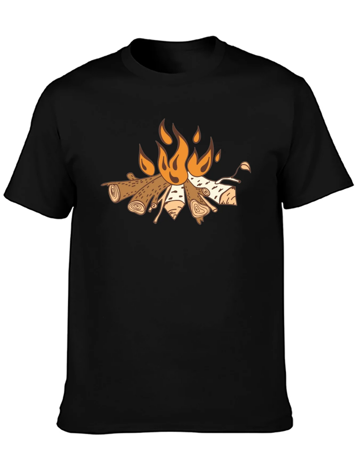 Campfire Graphic Tee - Cozy Outdoor Style product image 6