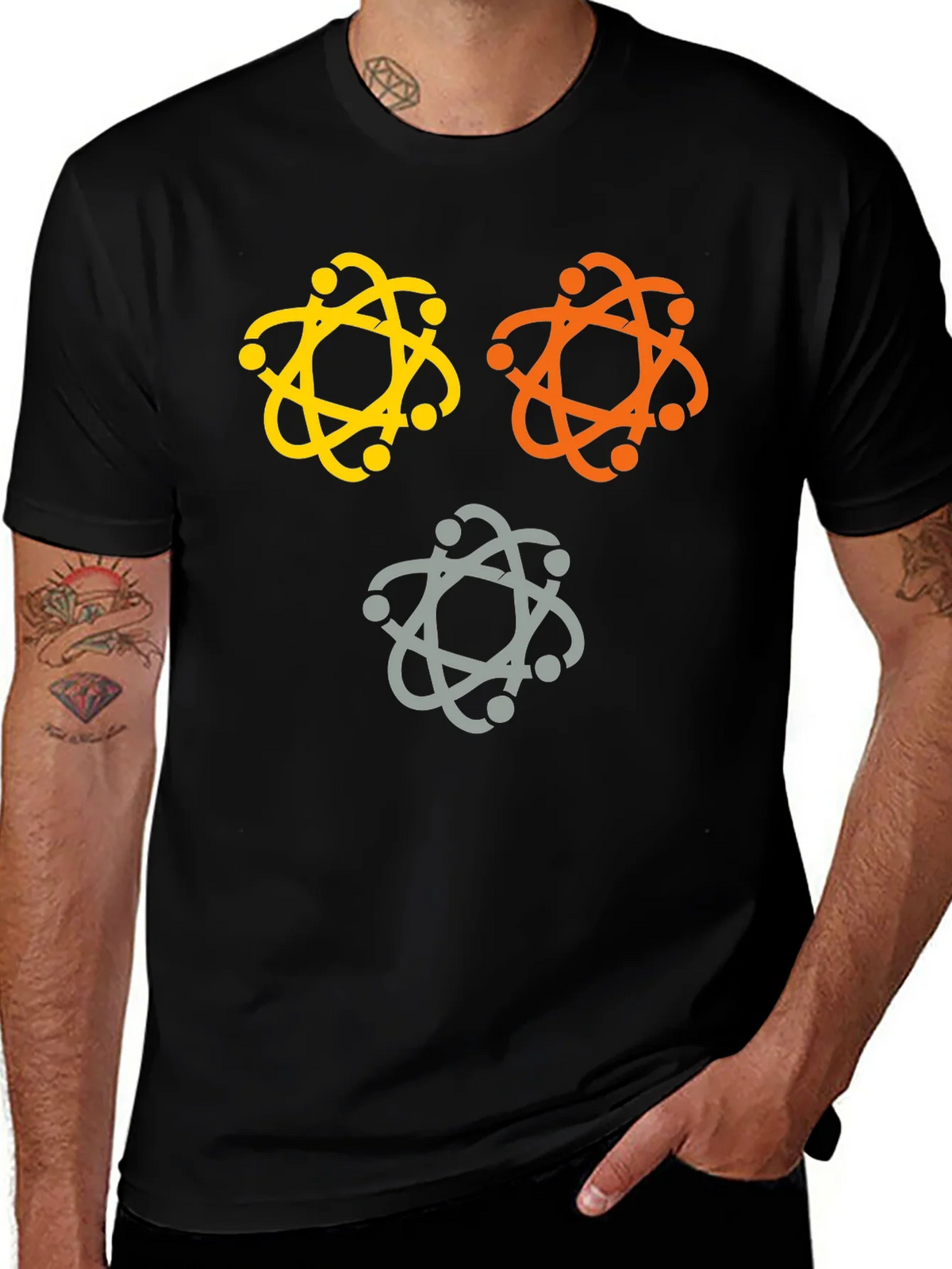 Atomic Symbol T-Shirt - Unique Graphic Tee product image 1
