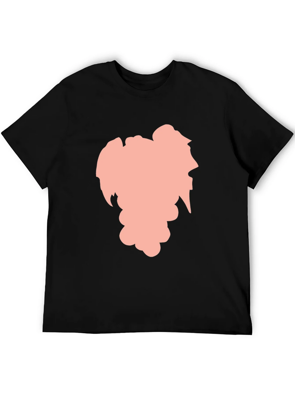 Stylish Black Graphic Tee - Abstract Silhouette Design product image 8