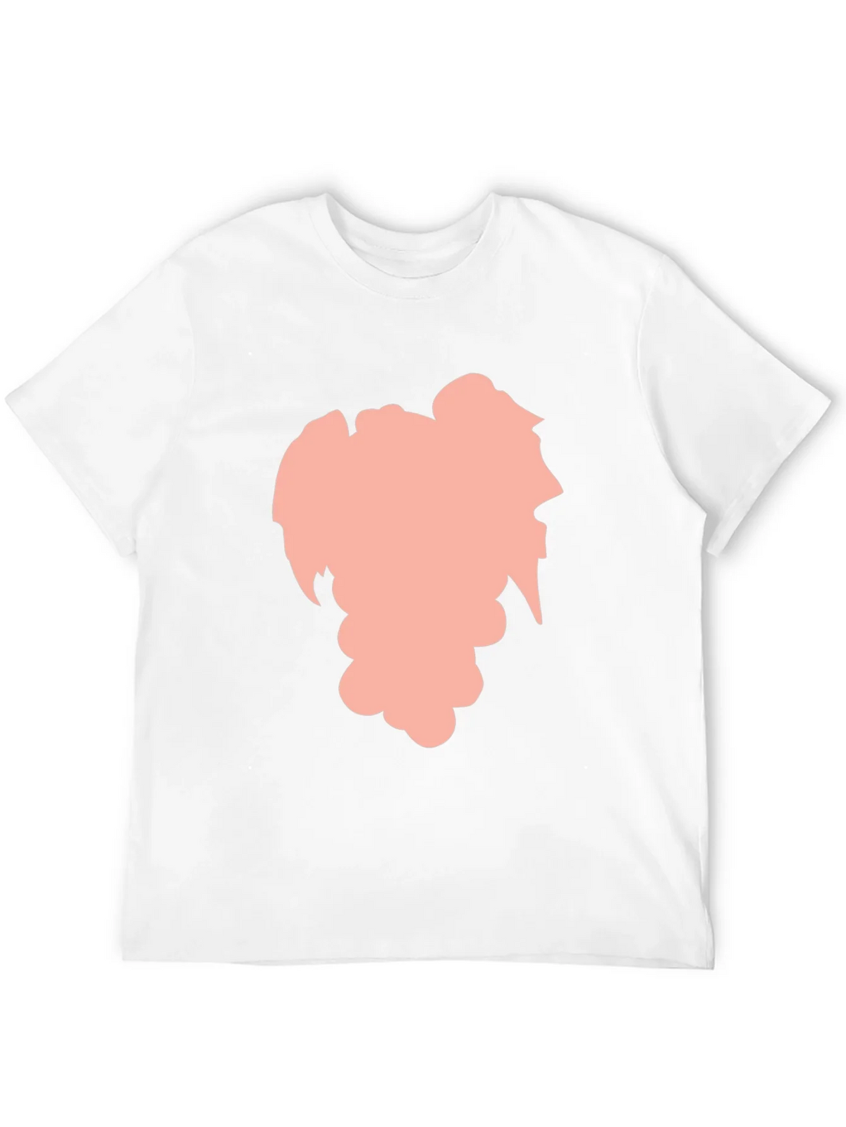 Stylish Black Graphic Tee - Abstract Silhouette Design product image 3