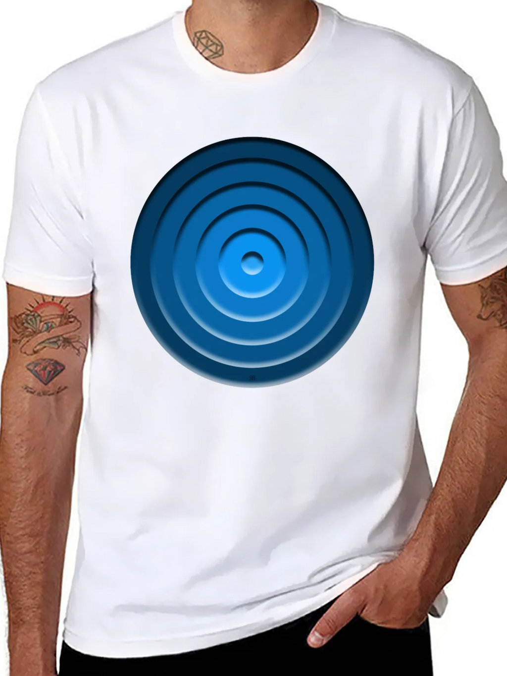 Modern Target Graphic T-Shirt - Soft Cotton Blend product image 10