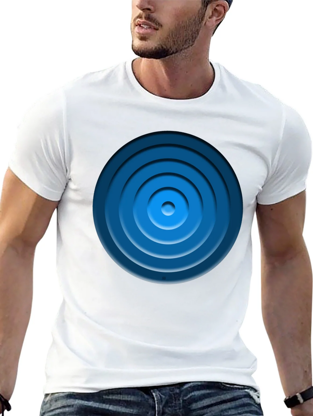 Modern Target Graphic T-Shirt - Soft Cotton Blend product image 4