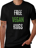 Free Vegan Hugs T-Shirt - Soft Cotton Tee product image 1