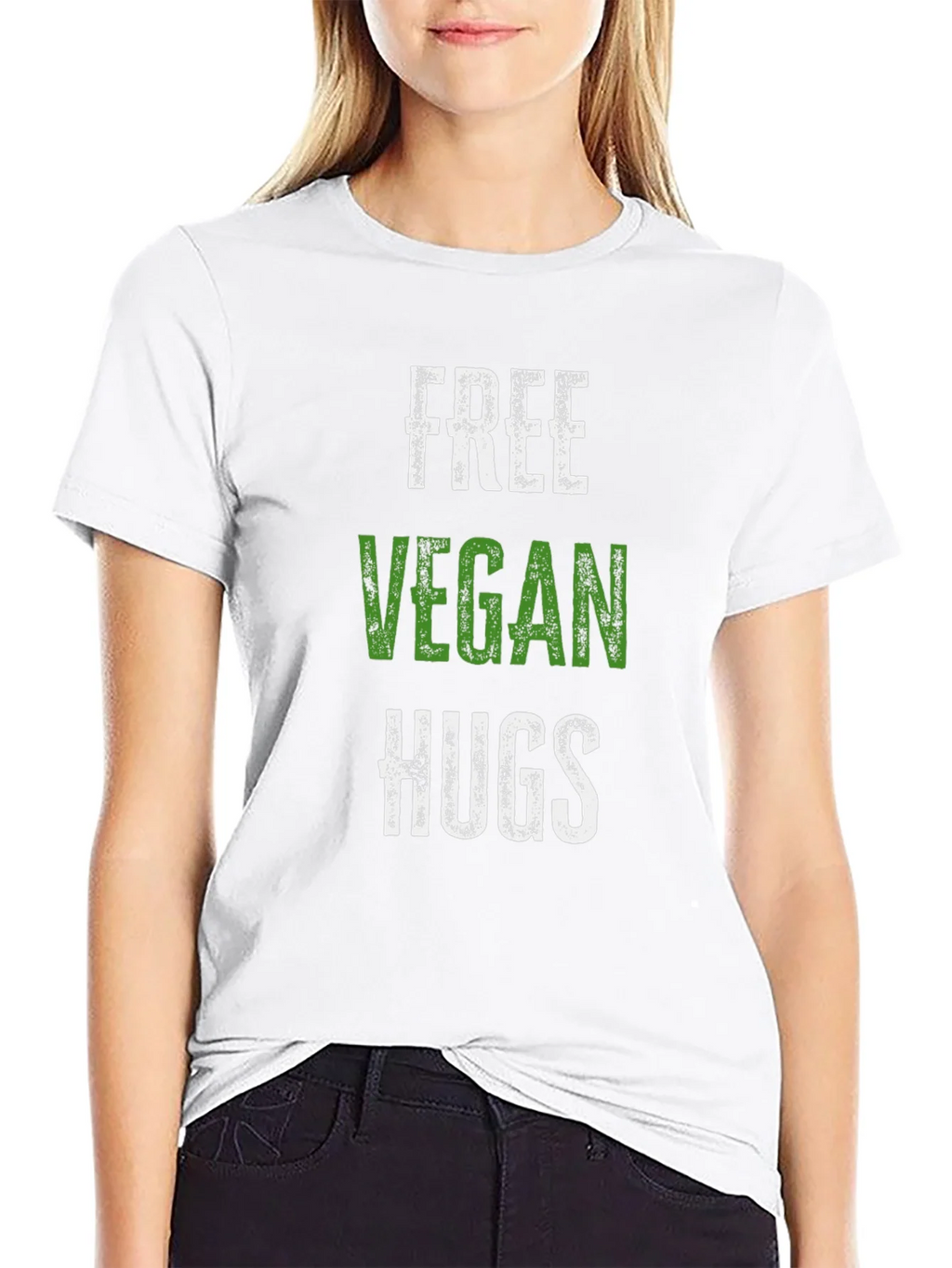 Free Vegan Hugs T-Shirt - Soft Cotton Tee product image 8