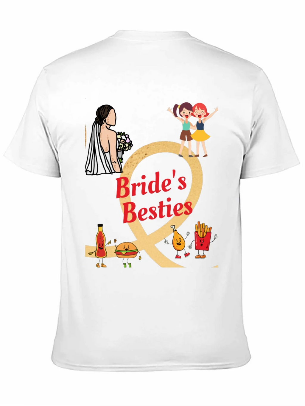 Brides Besties Graphic T-Shirt product image 1