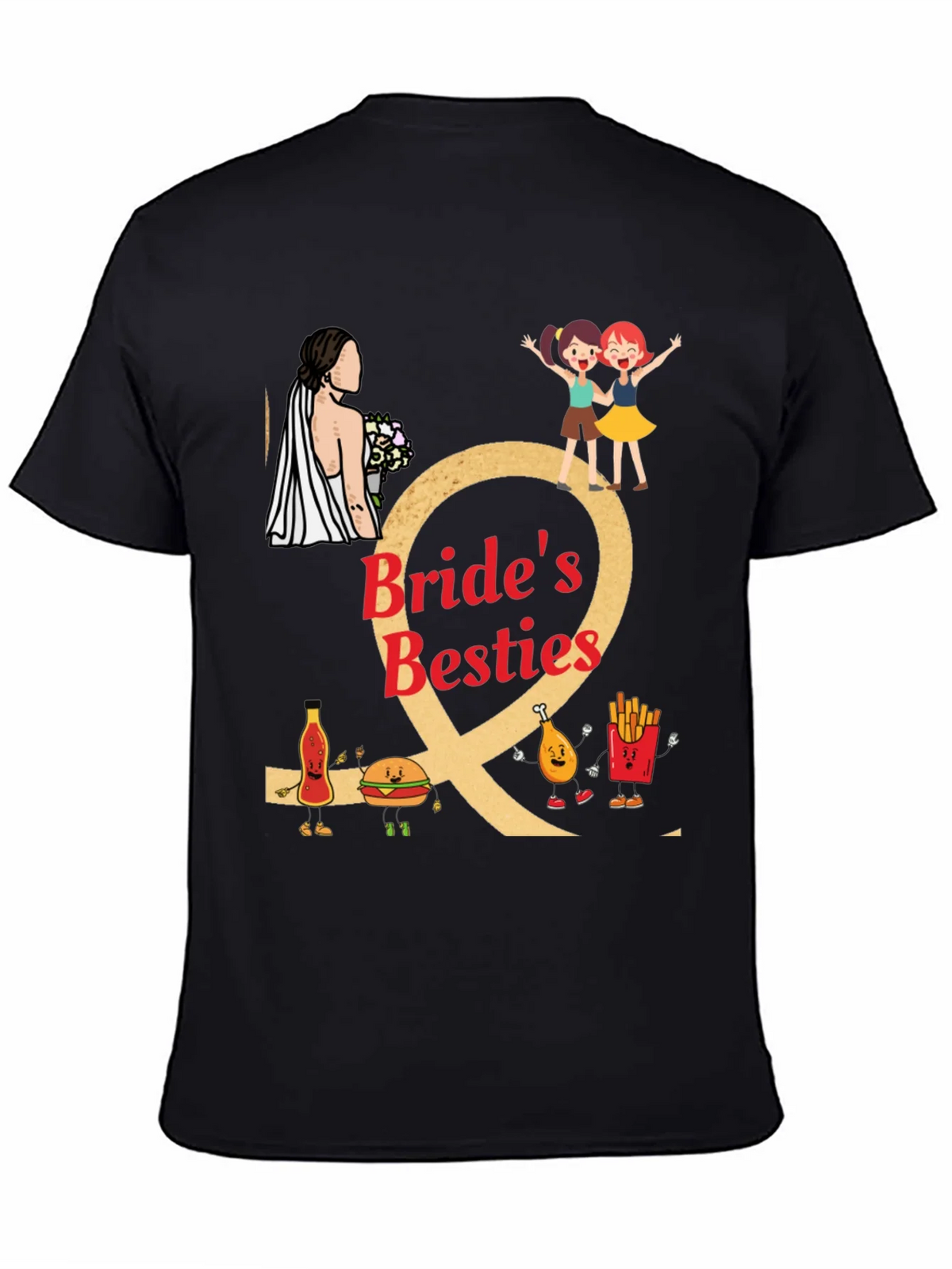 Brides Besties Graphic T-Shirt product image 6