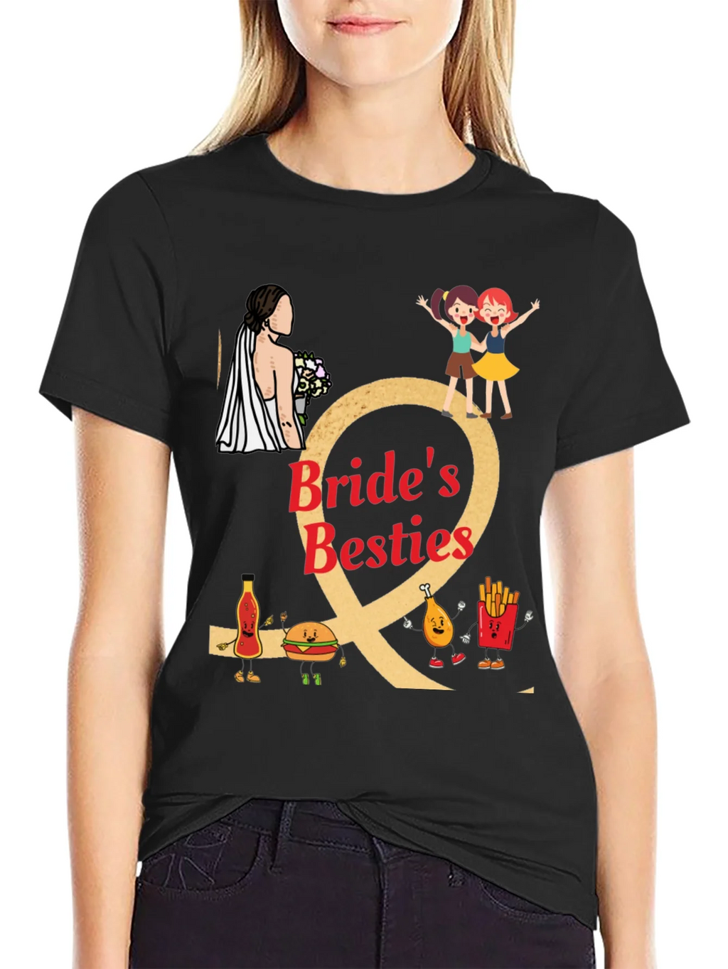 Brides Besties Graphic T-Shirt product image 4
