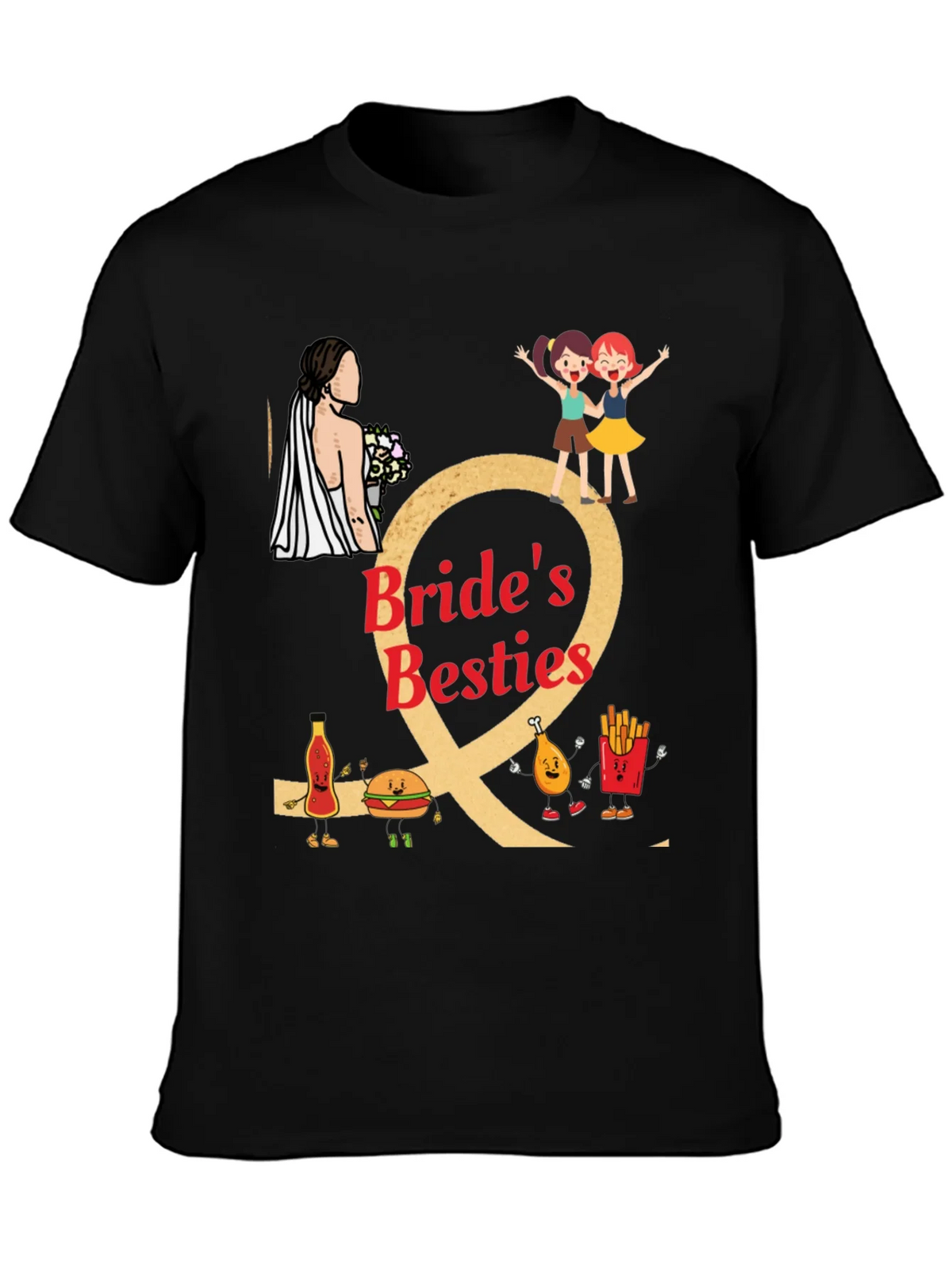 Brides Besties Graphic T-Shirt product image 5