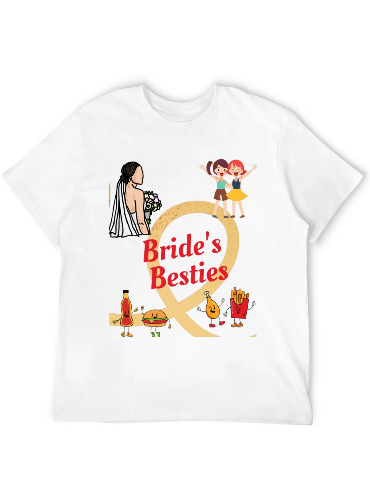 Brides Besties Graphic T-Shirt product image 2
