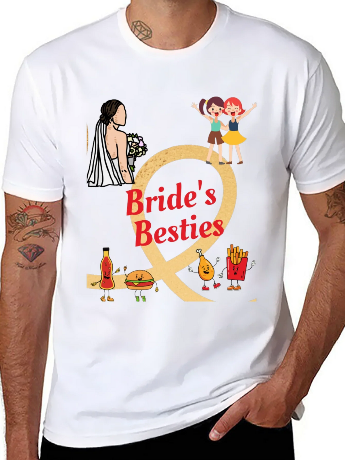Brides Besties Graphic T-Shirt product image 8