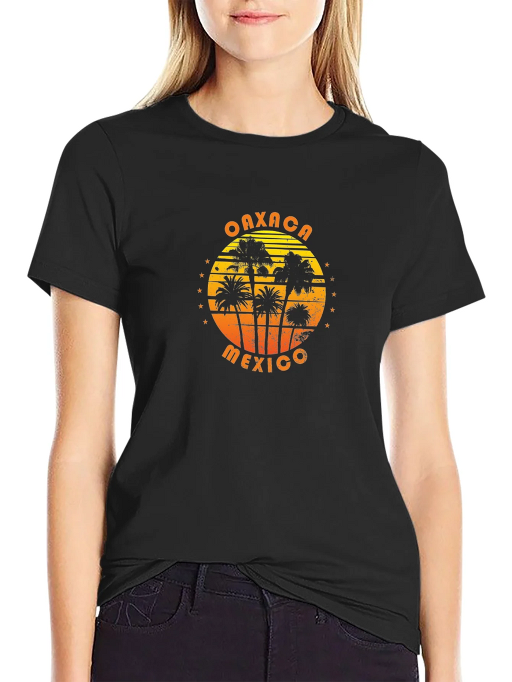 Oaxaca Mexico Palm Tree T-Shirt product image 5