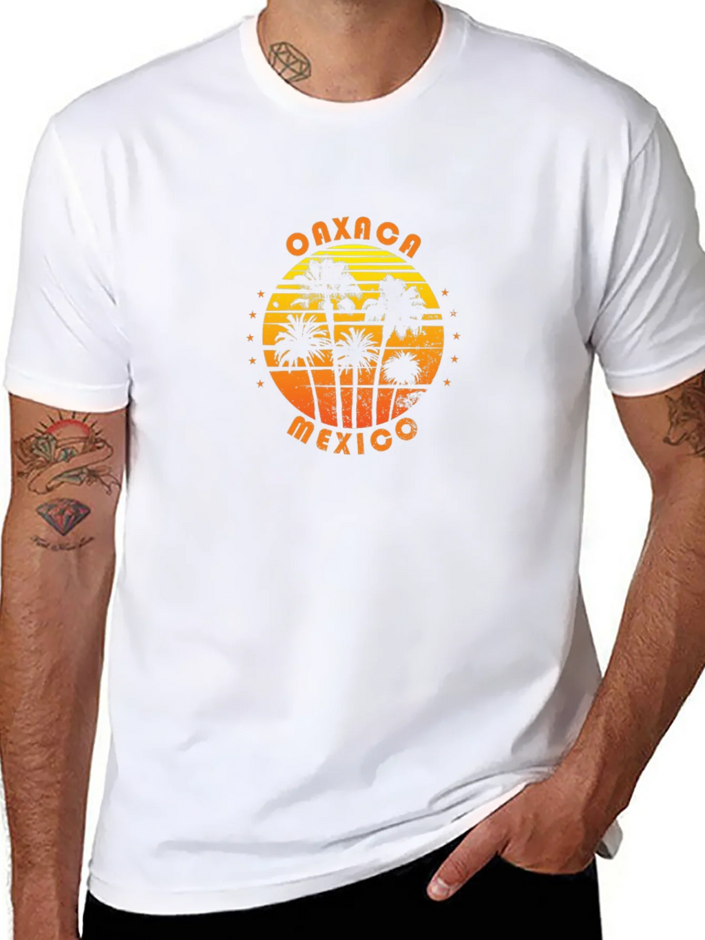 Oaxaca Mexico Palm Tree T-Shirt product image 10