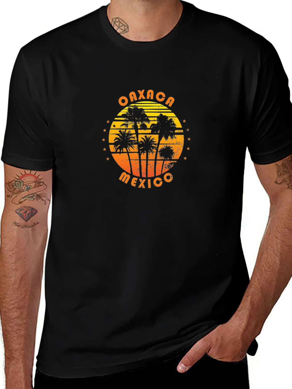 Oaxaca Mexico Palm Tree T-Shirt product image 1