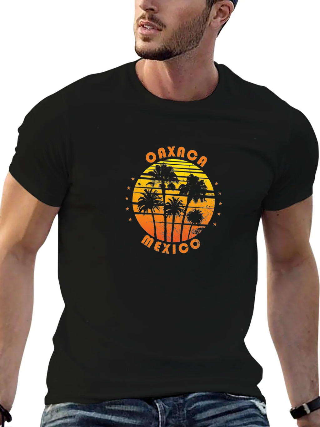Oaxaca Mexico Palm Tree T-Shirt product image 9