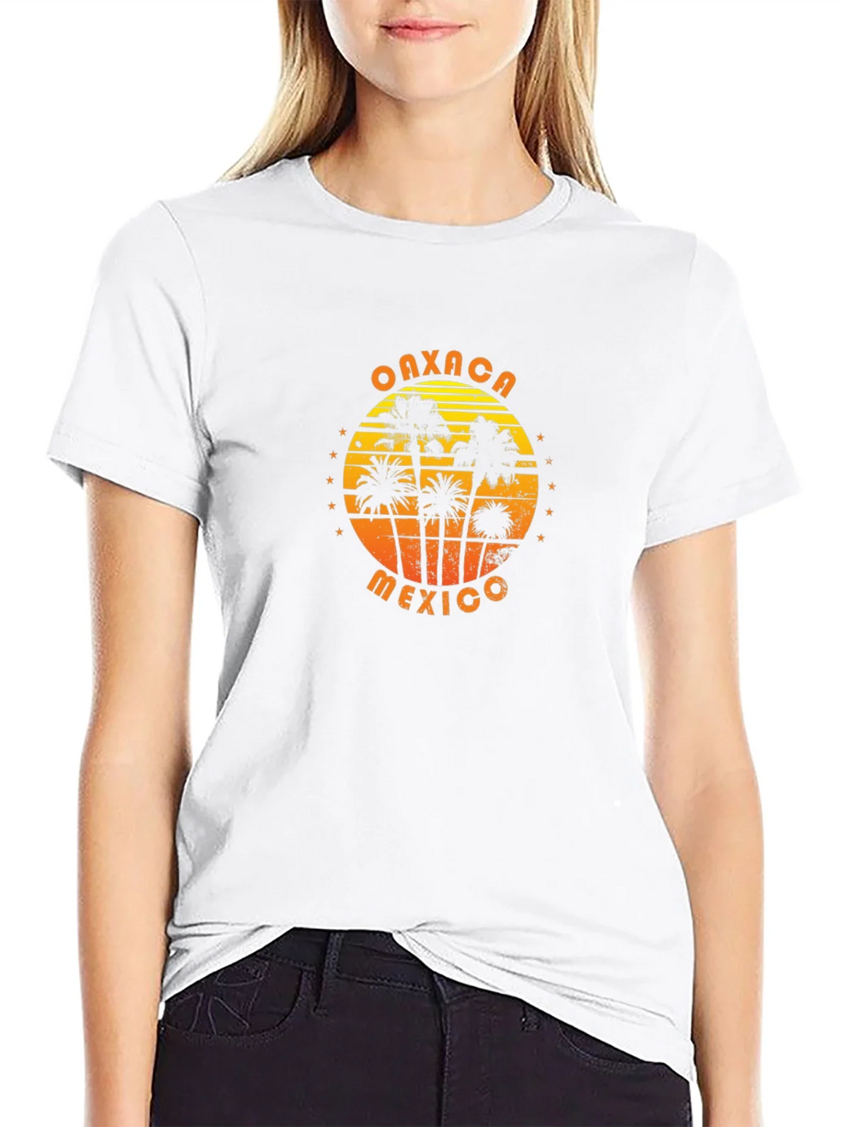 Oaxaca Mexico Palm Tree T-Shirt product image 11