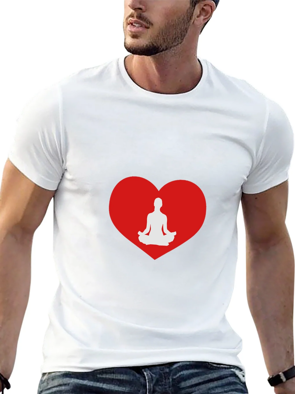 Meditate with Love Graphic Tee product image 4