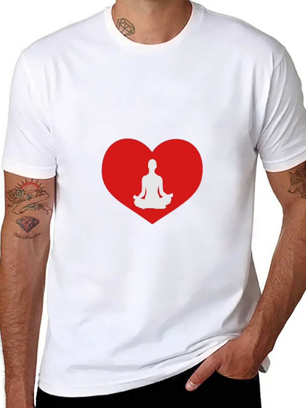 Meditate with Love Graphic Tee product image 10
