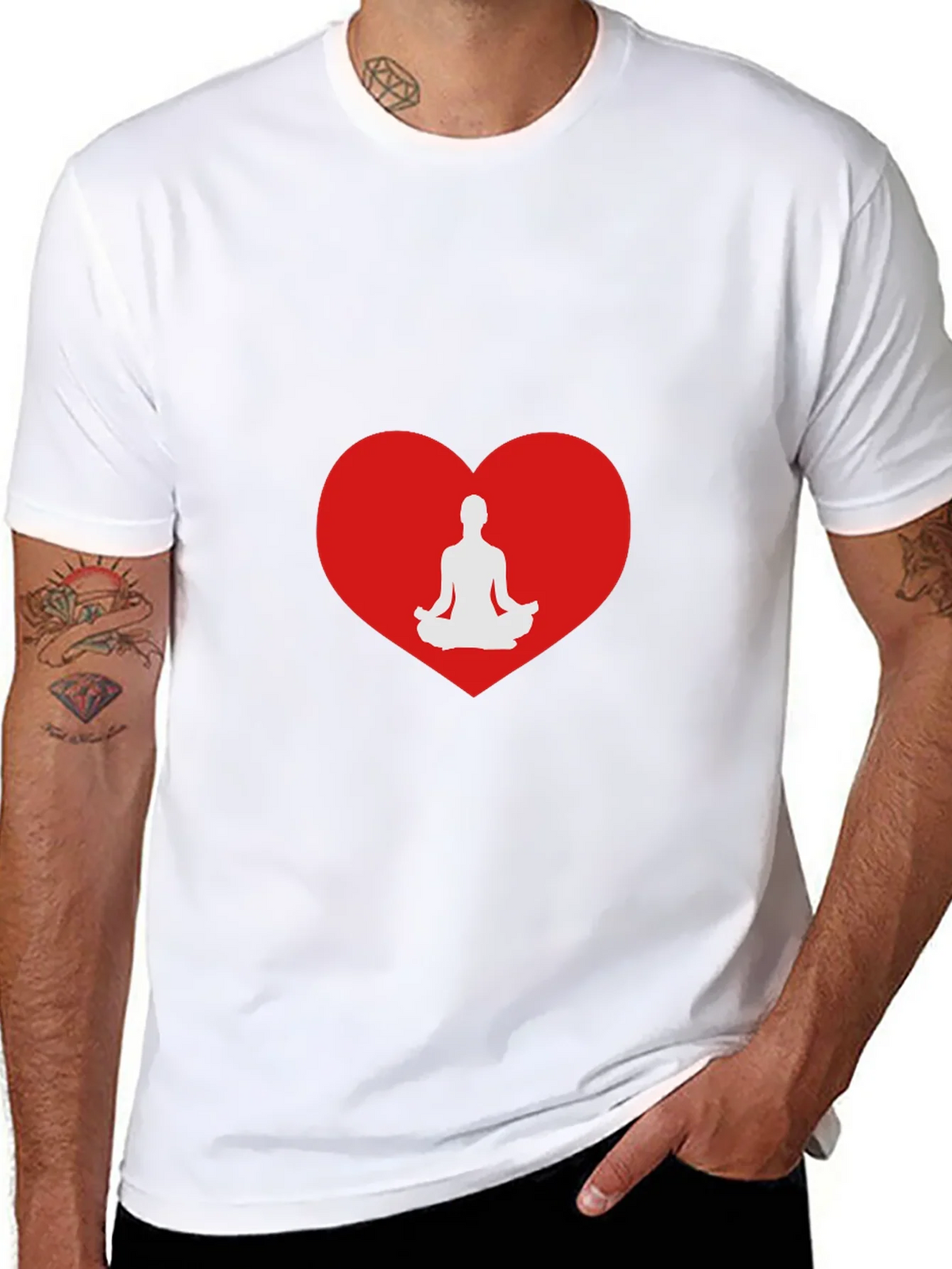 Meditate with Love Graphic Tee product image 10