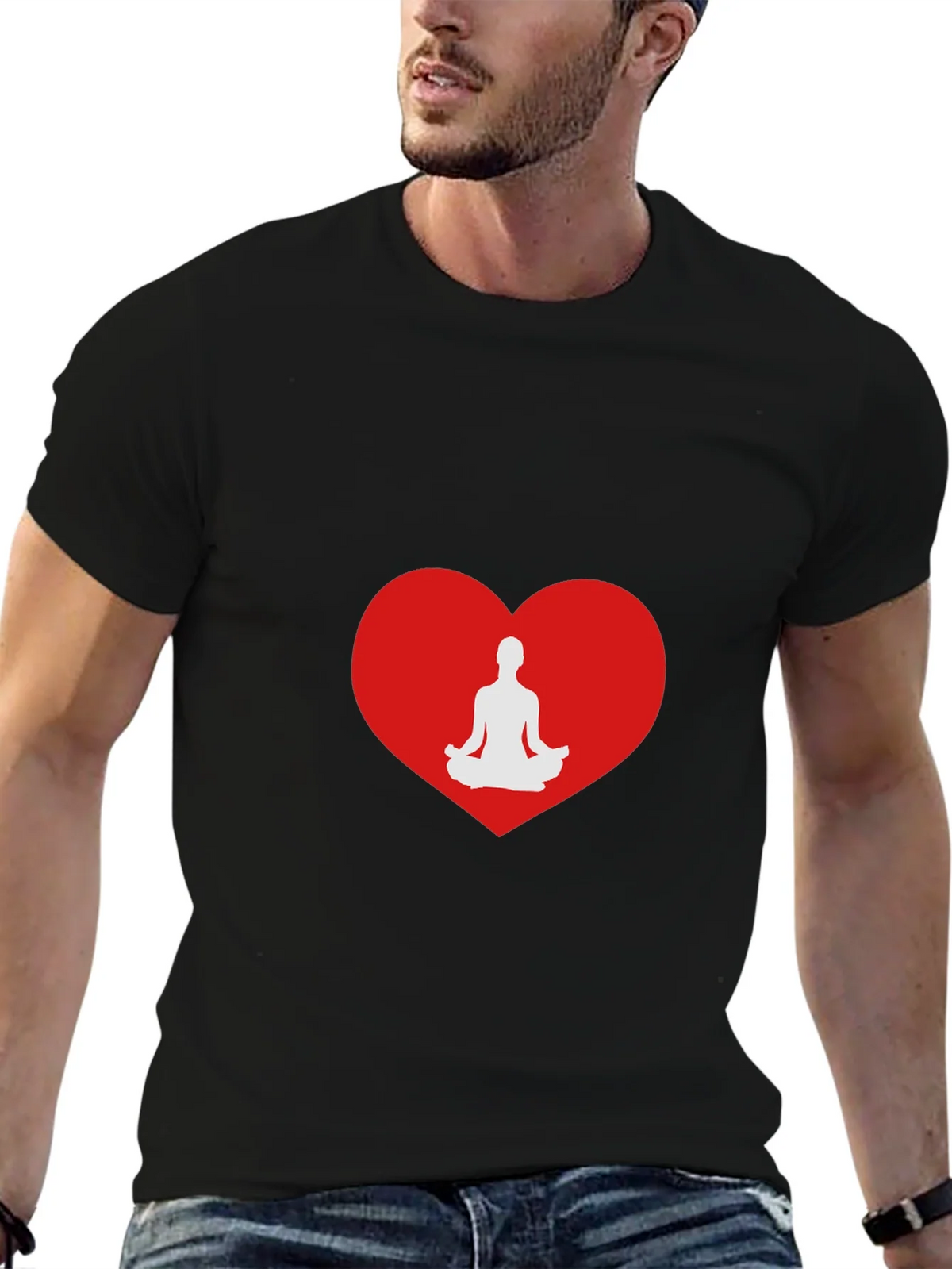 Meditate with Love Graphic Tee product image 9