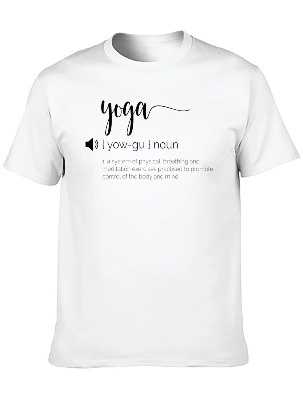 Yoga Definition T-Shirt - Unisex Black Tee product image 12