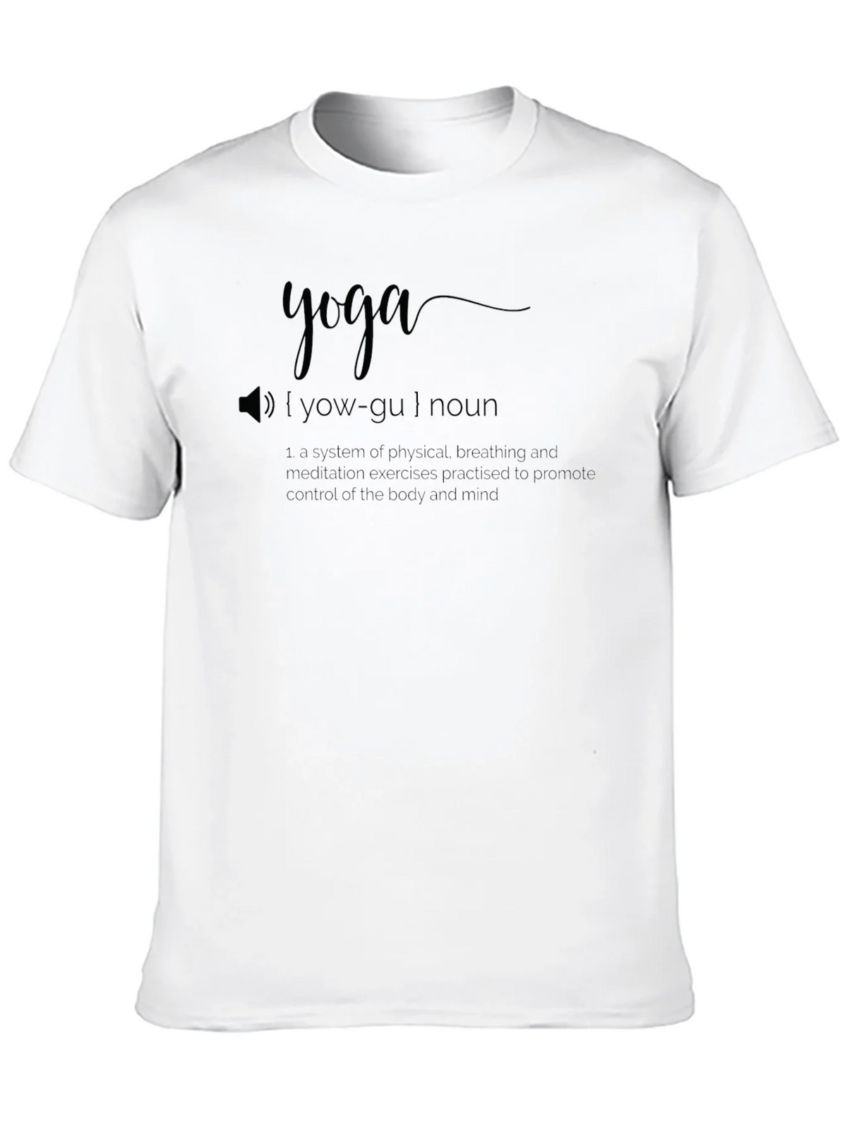 Yoga Definition T-Shirt - Unisex Black Tee product image 12