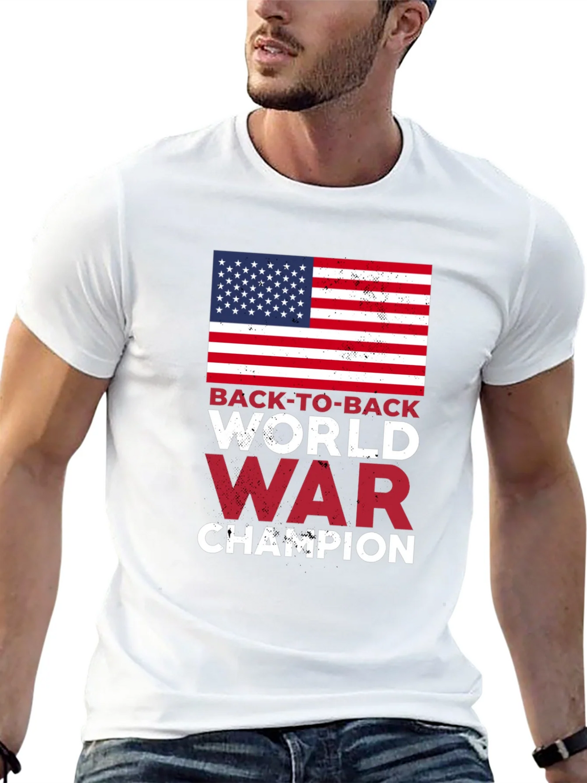 Back-to-Back World War Champion Graphic Tee product image 4