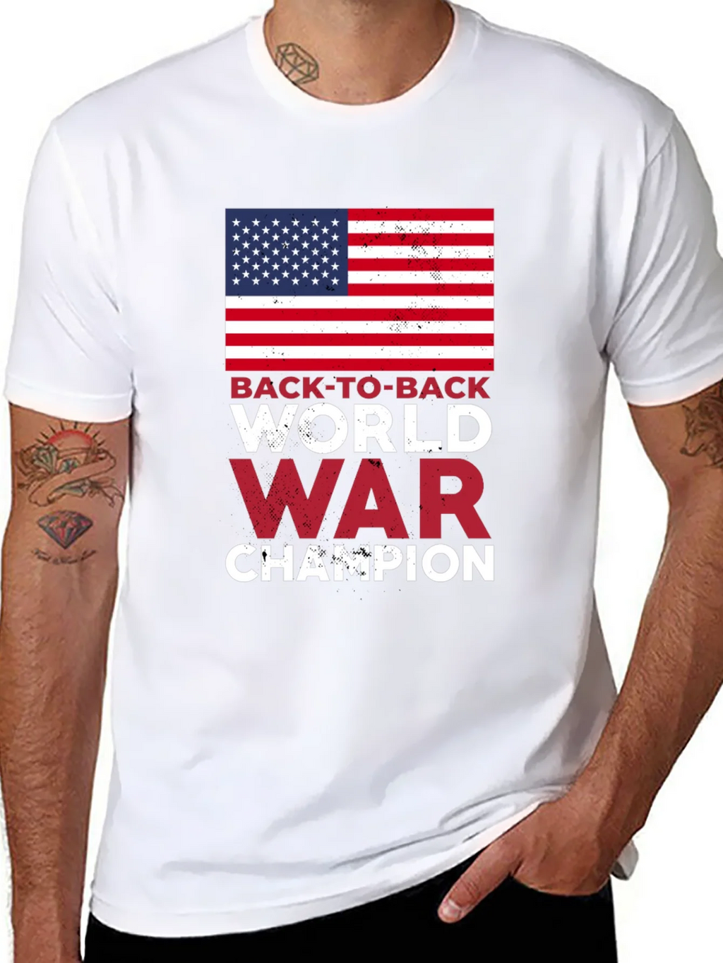Back-to-Back World War Champion Graphic Tee product image 10