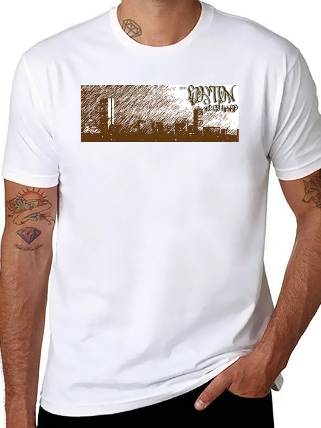 Vintage Style Boston T-Shirt product image 10