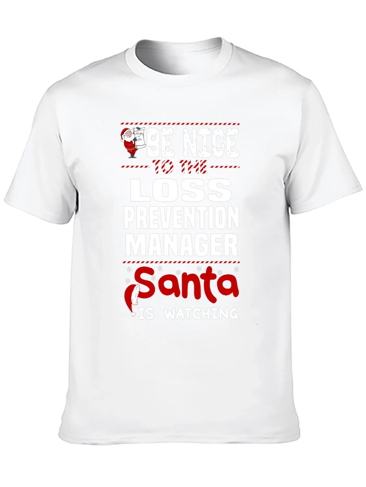Be Nice to the Loss Prevention Manager Santa Watching product image 12