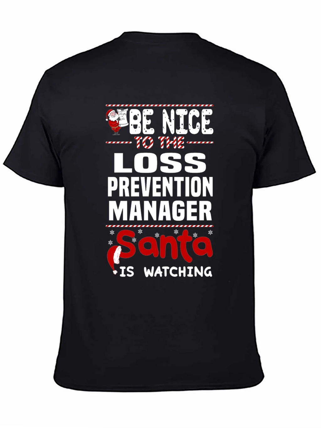 Be Nice to the Loss Prevention Manager Santa Watching product image 7