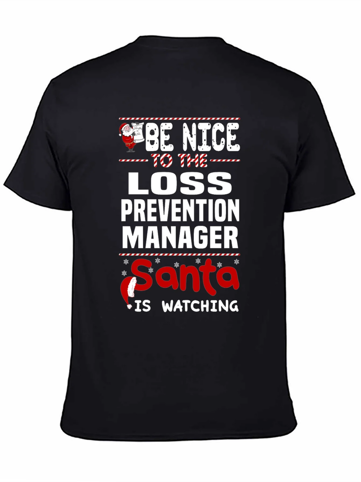 Be Nice to the Loss Prevention Manager Santa Watching product image 7