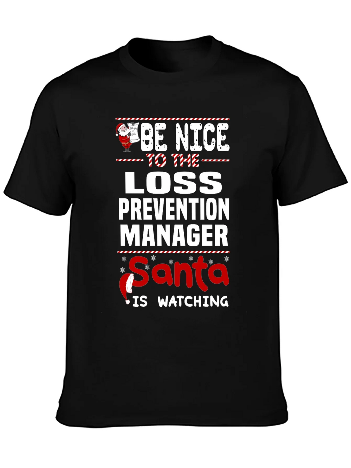 Be Nice to the Loss Prevention Manager Santa Watching product image 6