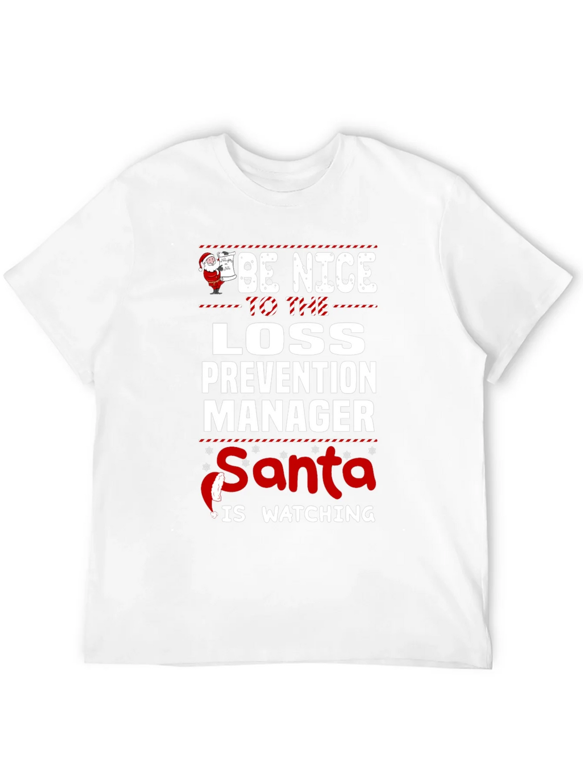 Be Nice to the Loss Prevention Manager Santa Watching product image 3