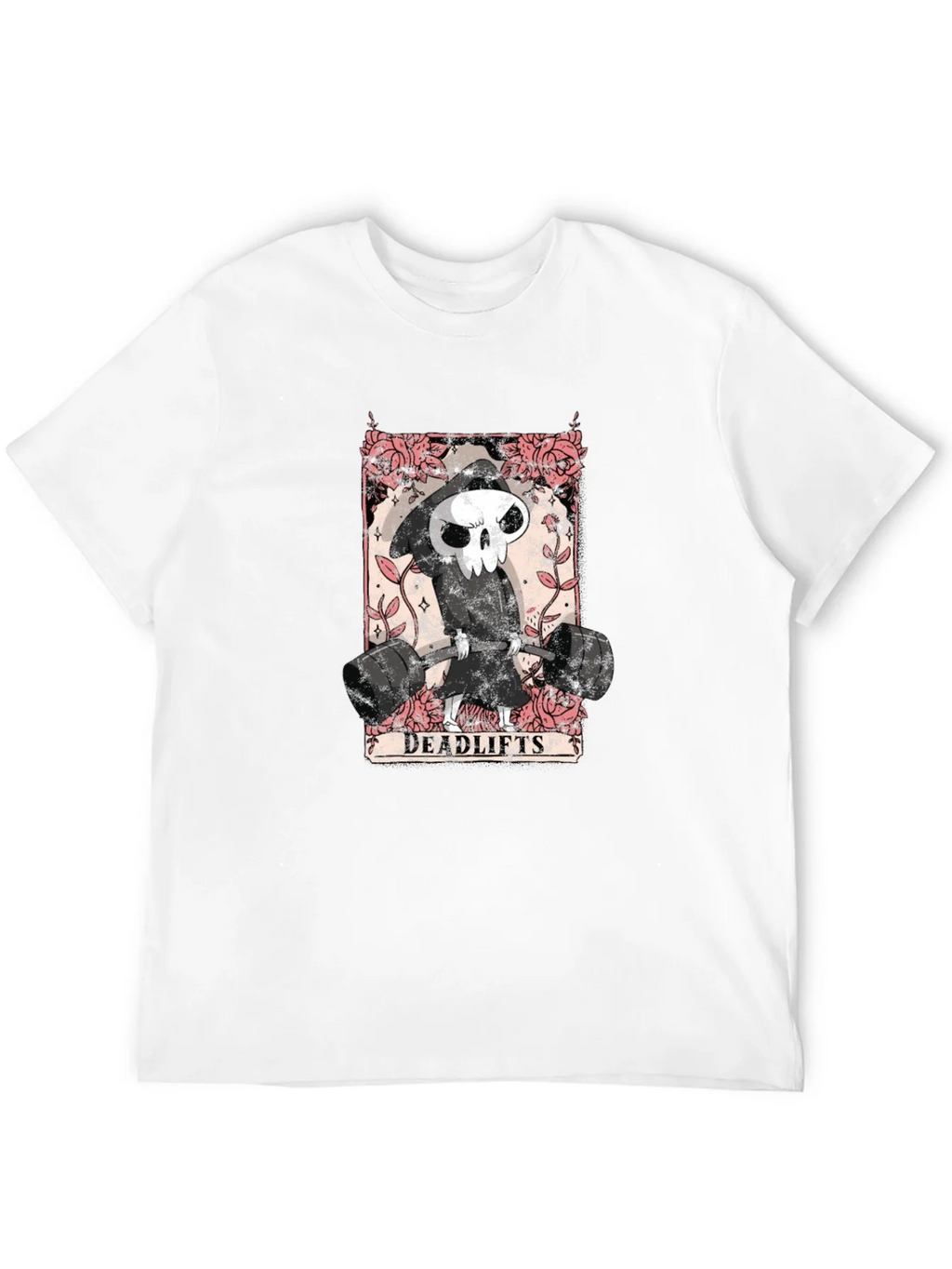 Grim Reaper Deadlifts Black T-Shirt product image 3