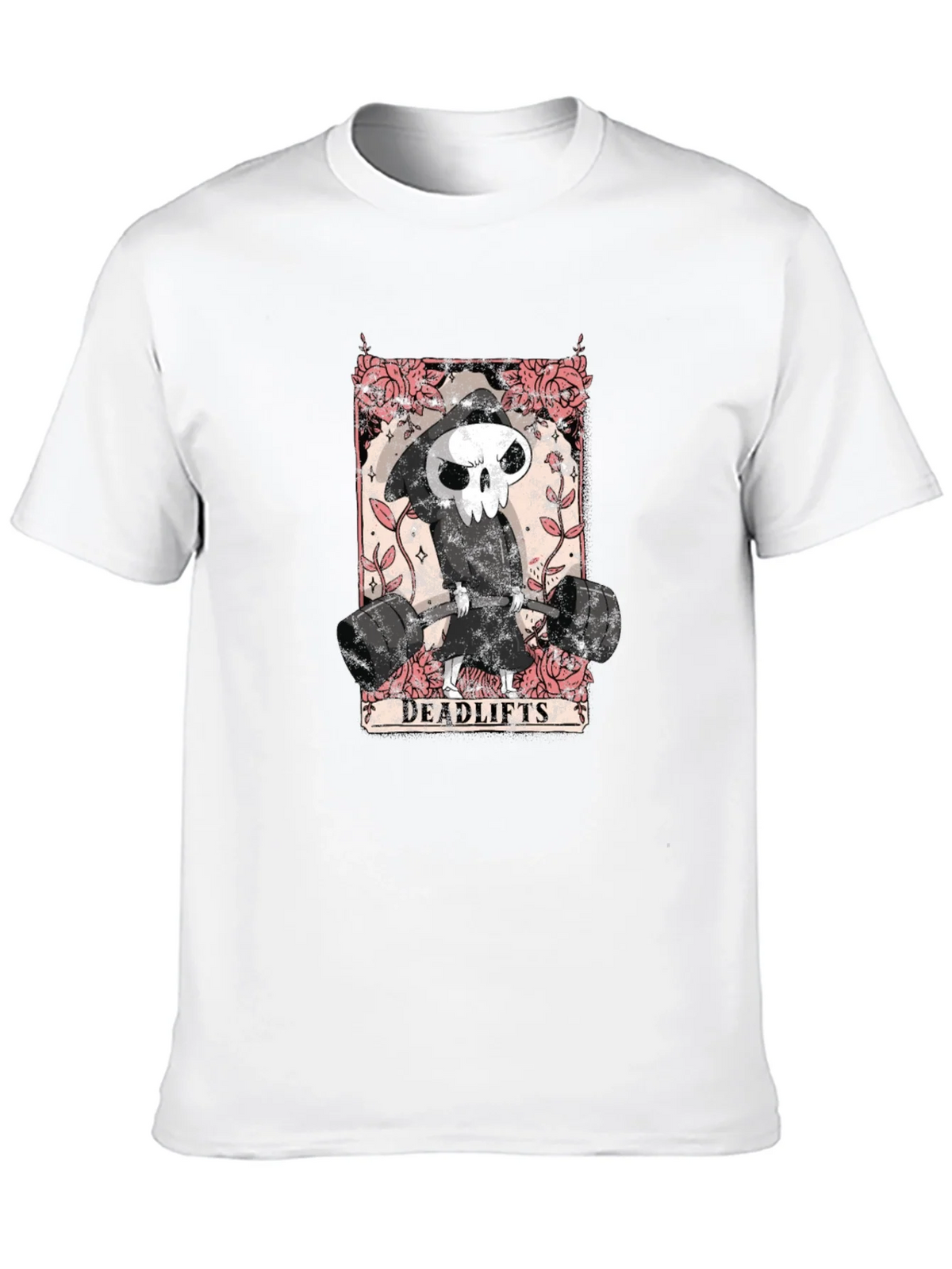 Grim Reaper Deadlifts Black T-Shirt product image 12
