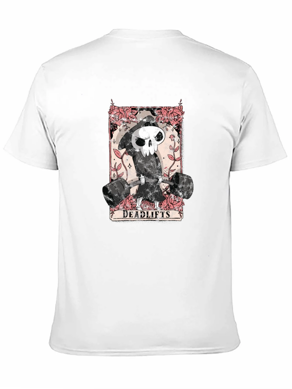 Grim Reaper Deadlifts Black T-Shirt product image 2