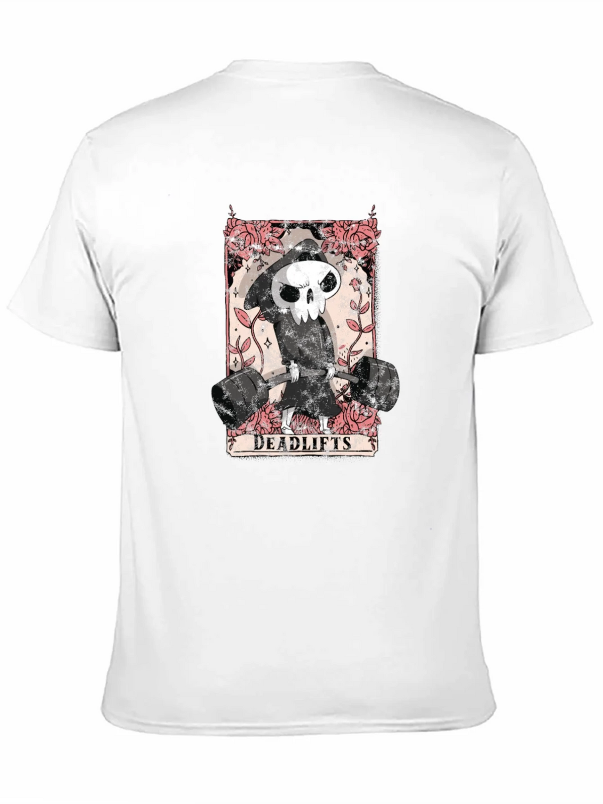 Grim Reaper Deadlifts Black T-Shirt product image 2