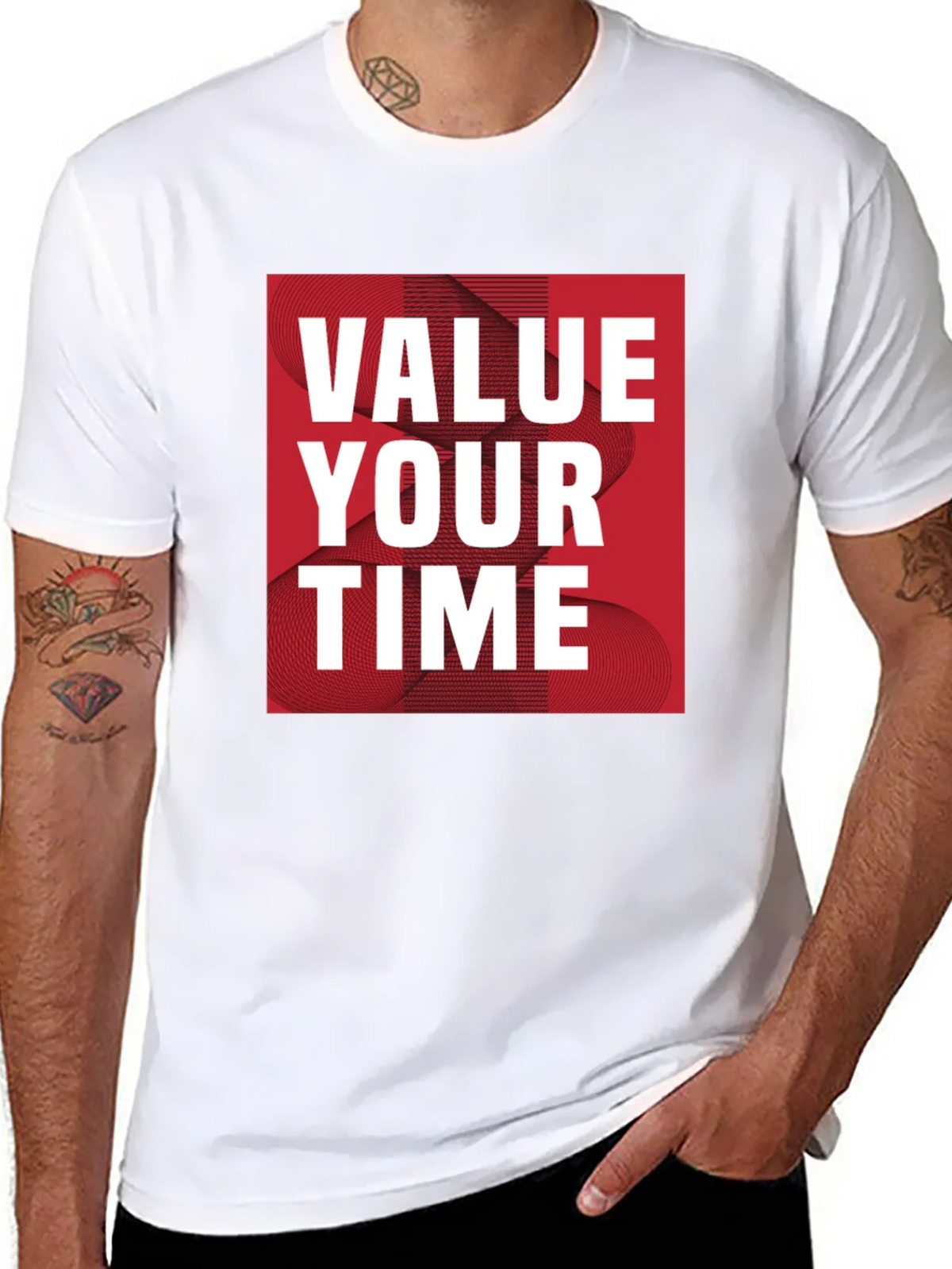 Value Your Time Graphic Tee product image 8