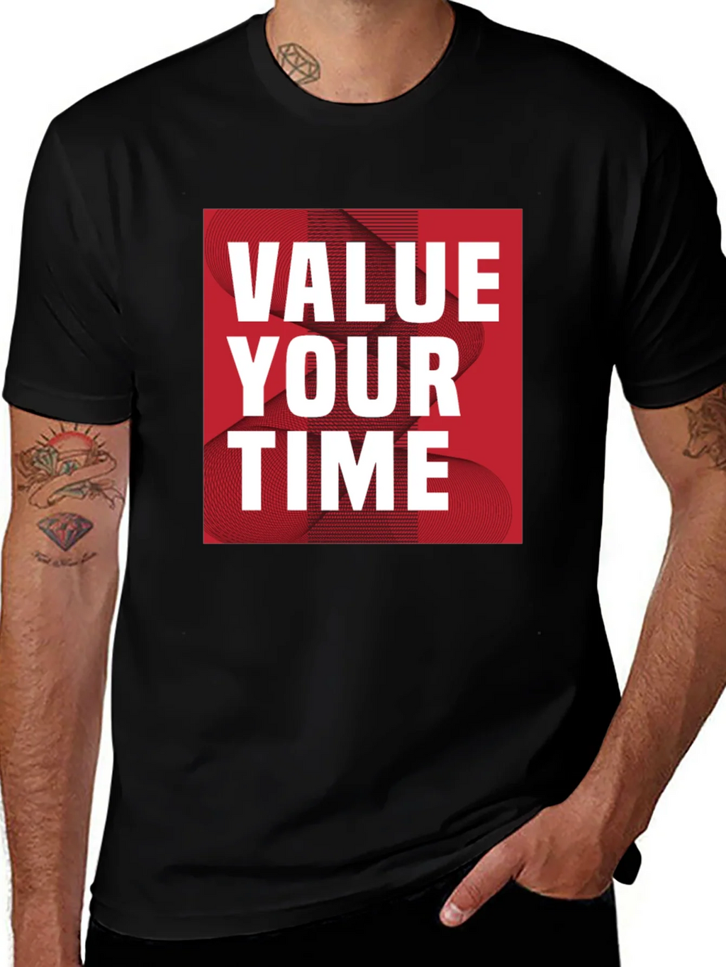 Value Your Time Graphic Tee product image 1