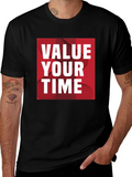 Value Your Time Graphic Tee product image 1