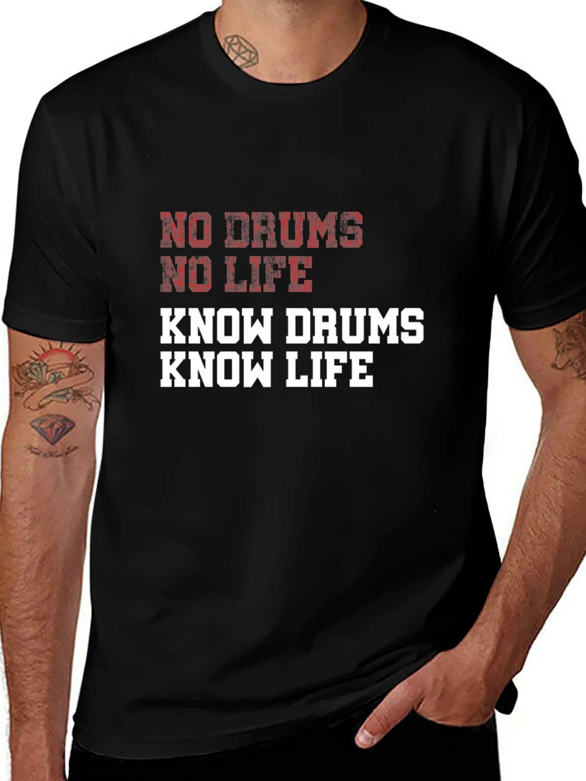 Drummer T-Shirt - No Drums No Life product image 1