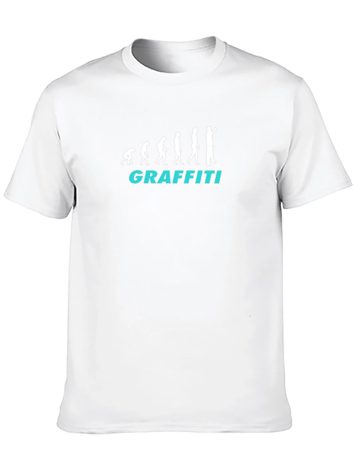 Evolution of Graffiti T-Shirt - Black Crew Neck Tee product image 12