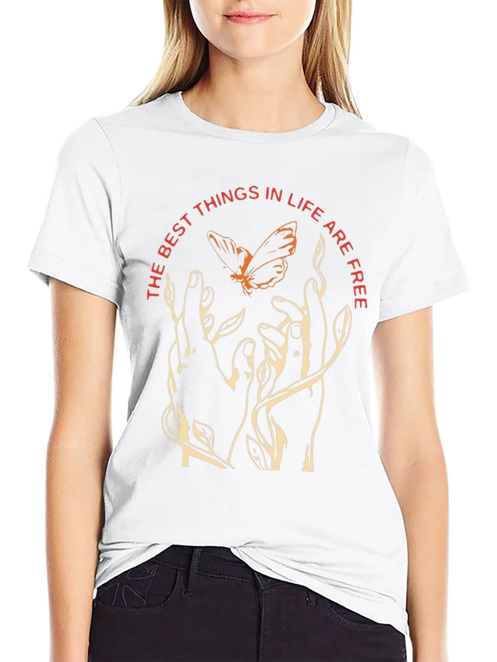 Best Things in Life T-Shirt - Butterfly Design product image 11
