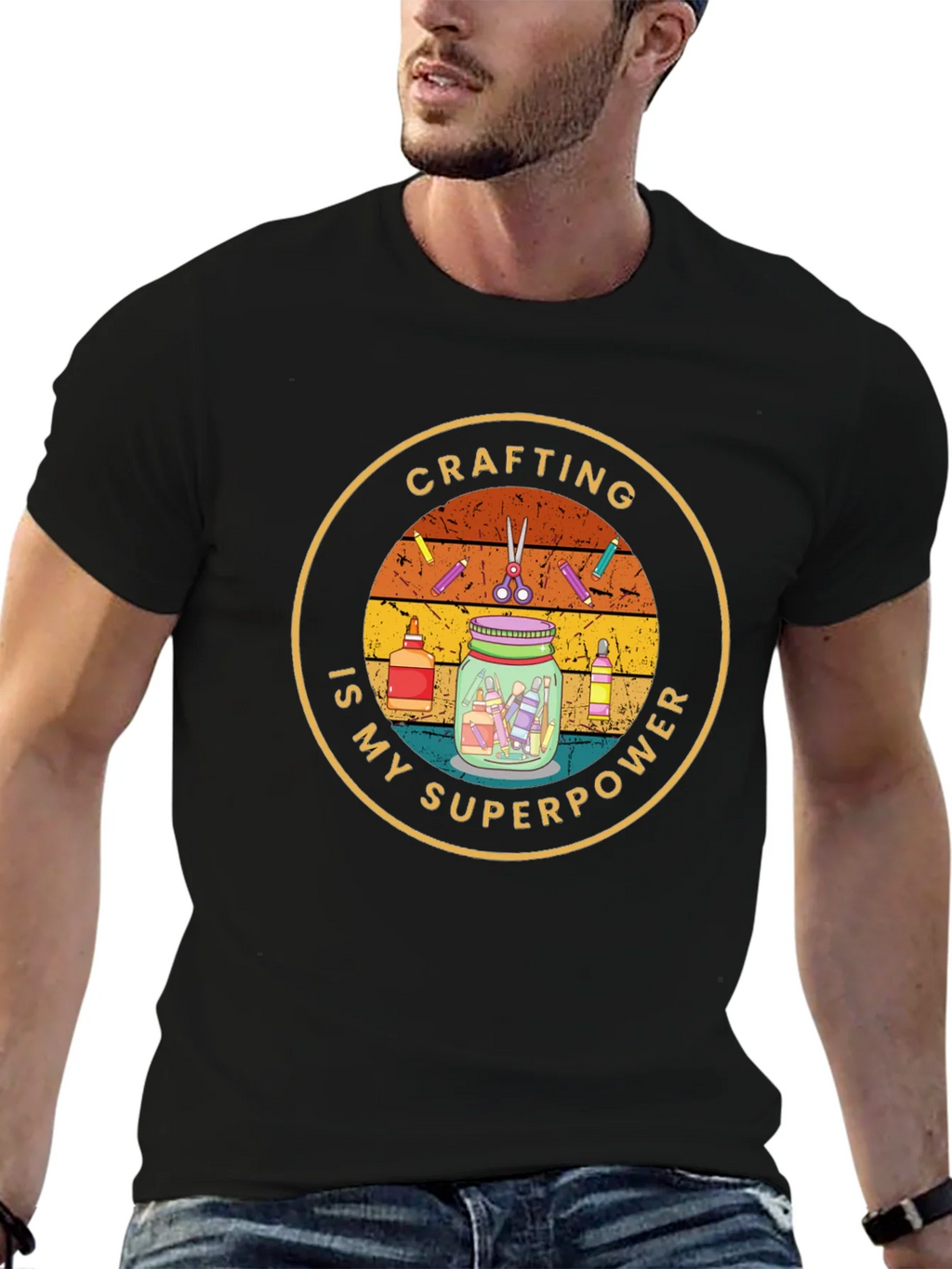 Crafting is My Superpower T-Shirt product image 8