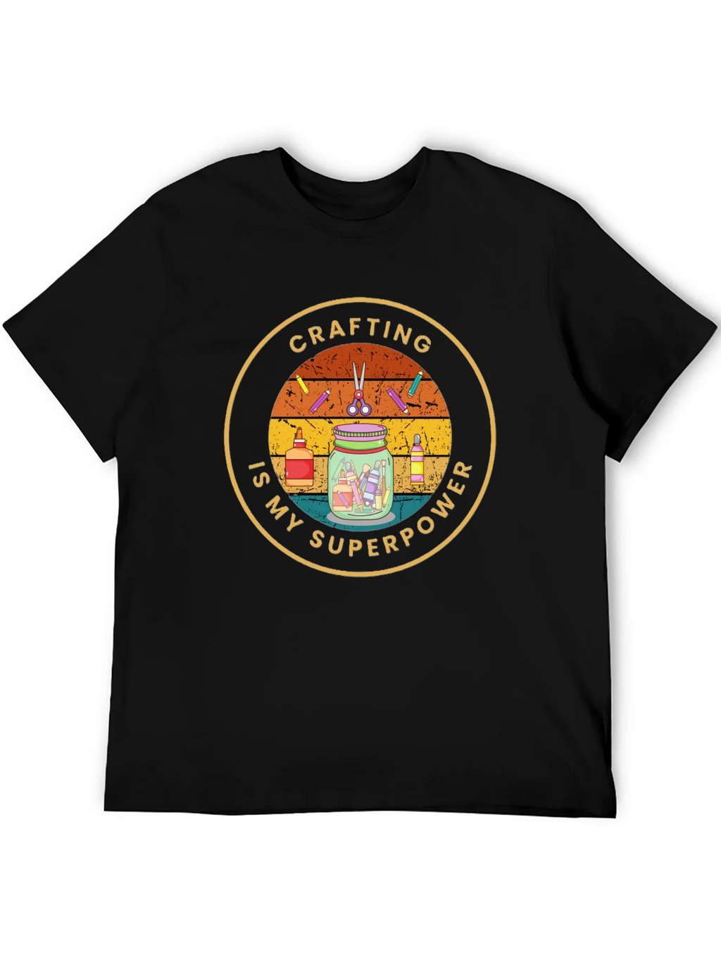 Crafting is My Superpower T-Shirt product image 7