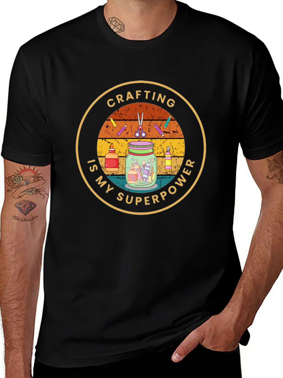 Crafting is My Superpower T-Shirt product image 1