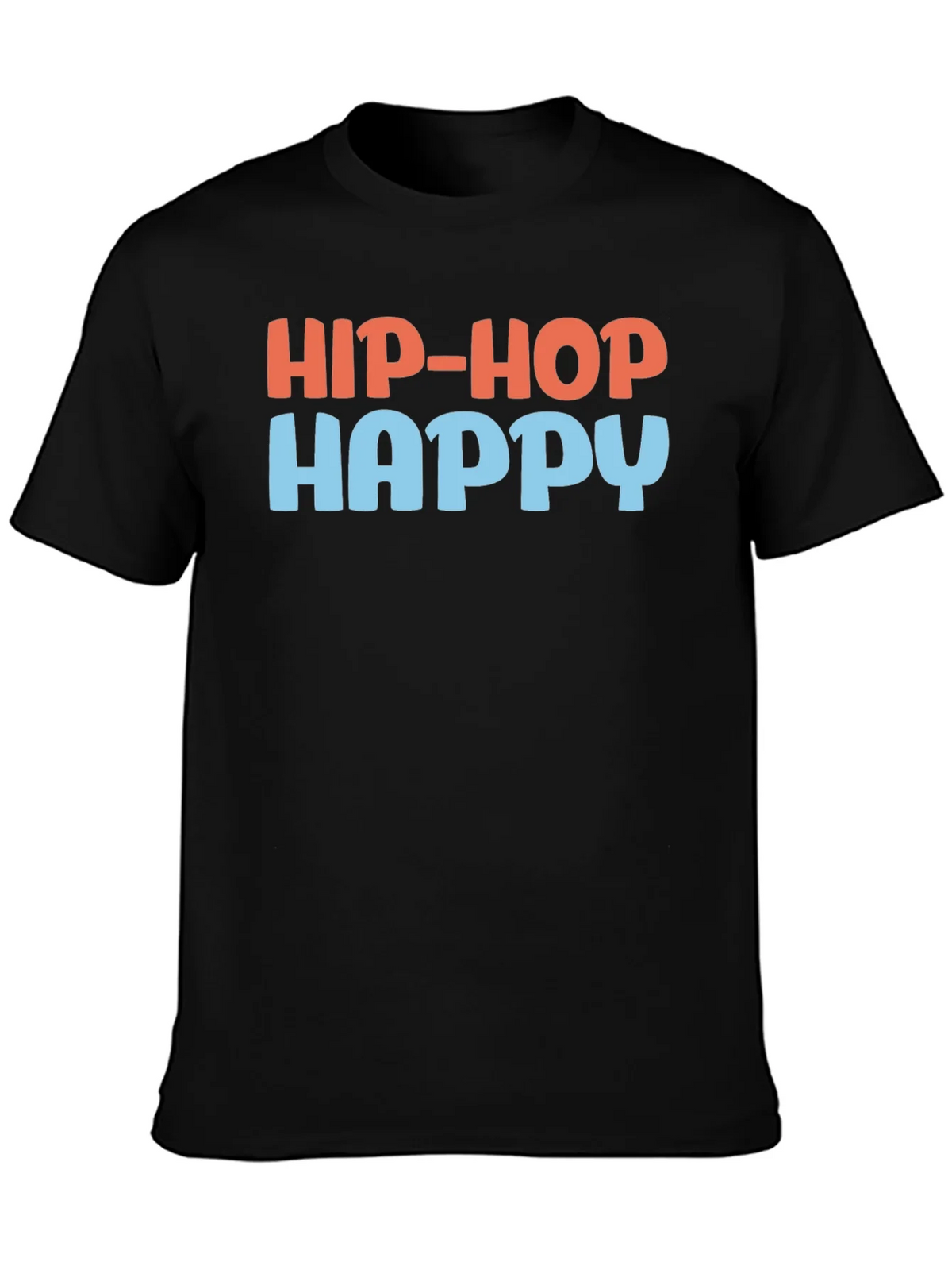 Hip-Hop Happy Graphic Tee - Unisex product image 6