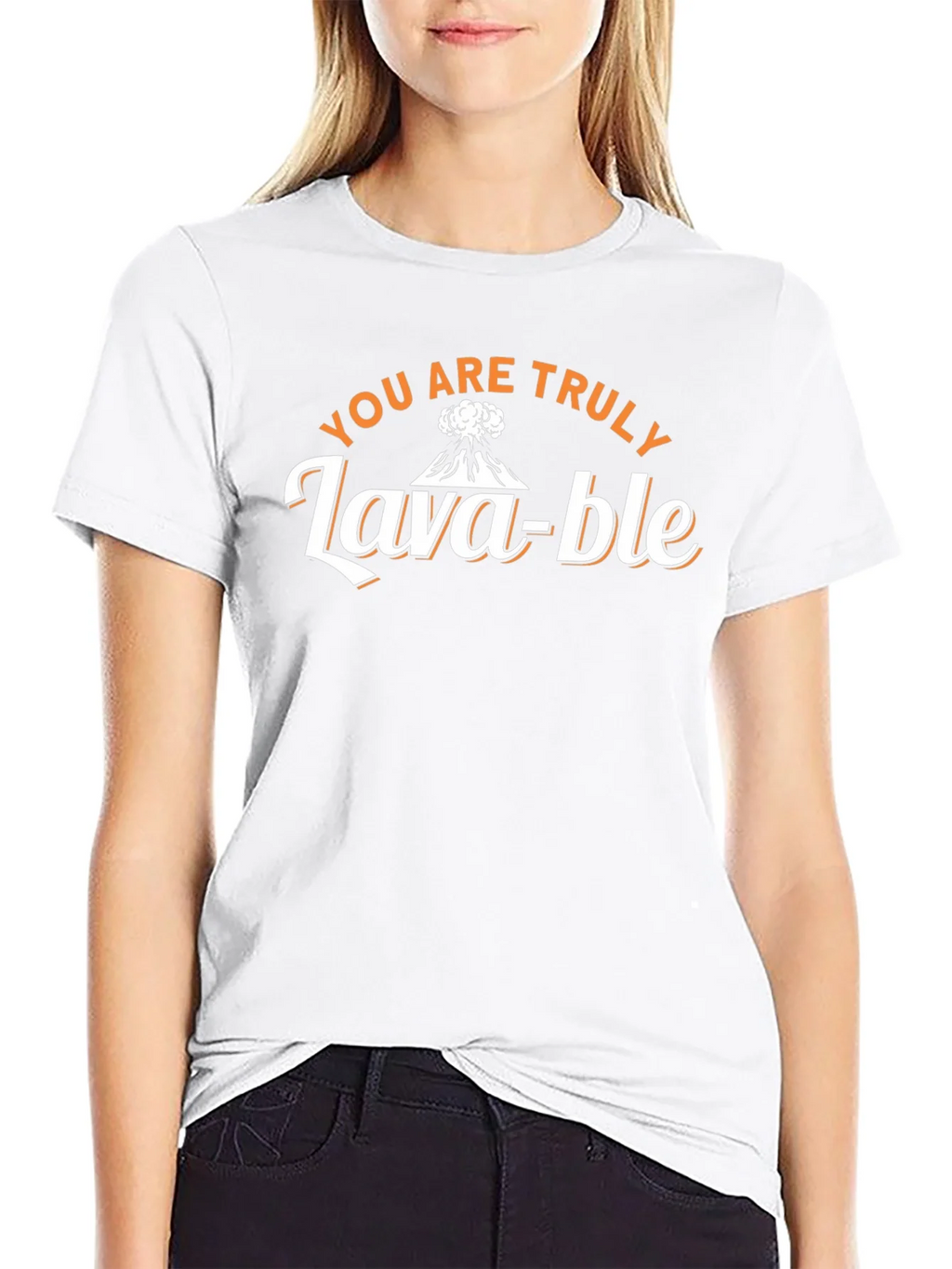You Are Truly Lava-ble Black T-Shirt product image 11