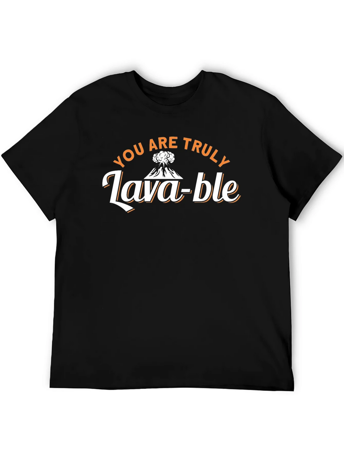 You Are Truly Lava-ble Black T-Shirt product image 8