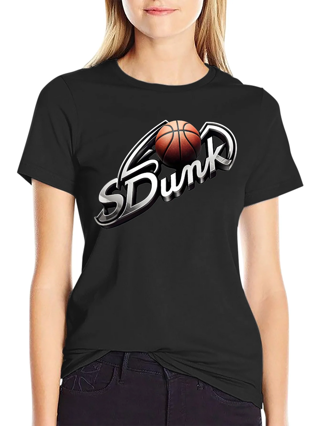 SDunk Basketball T-Shirt - Premium Cotton Blend product image 1